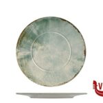 porcellana MATCHA - PIATTO PIANO CON FALDA CM 17 MESA CERAMICS LDA