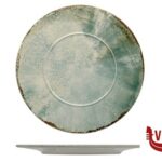 porcellana MATCHA - PIATTO PIANO CON FALDA CM 28,7 MESA CERAMICS LDA