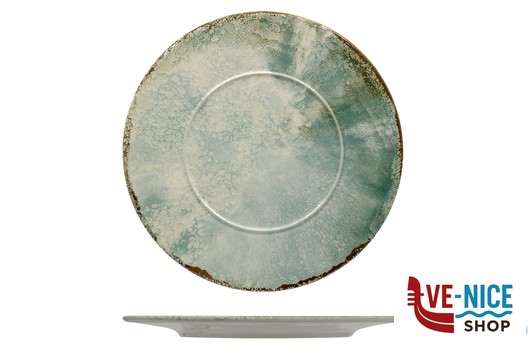 porcellana MATCHA - PIATTO PIANO CON FALDA CM 28,7 MESA CERAMICS LDA