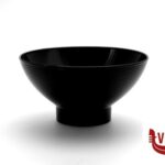 plastica MEDIUM BOWL NERO-CONFEZIONE.6 COPP.300CC GOLD PLAST