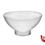 plastica MEDIUM BOWL TRASP.-6 COPP.300CC GOLD PLAST