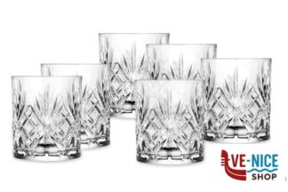 altri bicchieri MELODIA - CONFEZIONE 6 BICCHIERI DOF CL 34 25832020606 RCR CRISTALLERIA ITALIANA