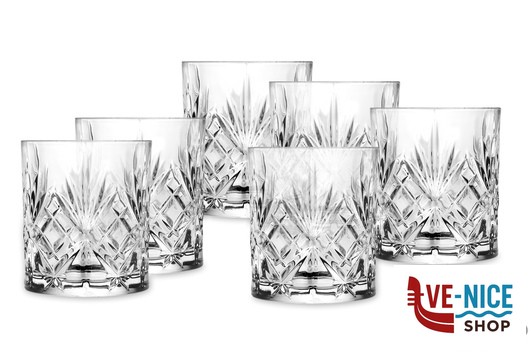 altri bicchieri MELODIA - CONFEZIONE 6 BICCHIERI DOF CL 34 25832020606 RCR CRISTALLERIA ITALIANA