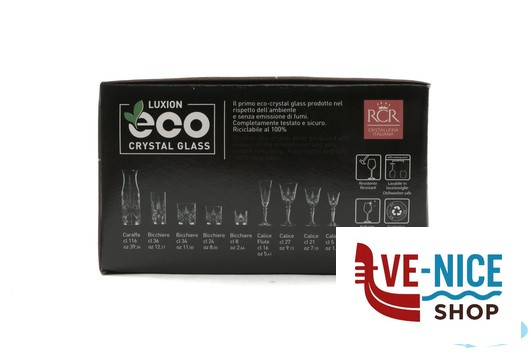 altri bicchieri MELODIA - CONFEZIONE 6 BICCHIERI DOF CL 34 25832020606 RCR CRISTALLERIA ITALIANA - immagine 4