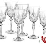 vetro cristallino MELODIA - CONFEZIONE 6 CALICI ACQUA CL 28 RCR CRISTALLERIA ITALIANA