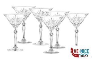 calice liquore MELODIA - CONFEZIONE 6 CALICI MARTINI CL 21 RCR CRISTALLERIA ITALIANA