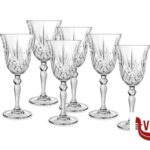 vetro cristallino MELODIA - CONFEZIONE 6 CALICI VINO CL 21 25601020206 RCR CRISTALLERIA ITALIANA