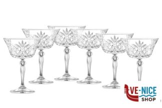 altri calici MELODIA - CONFEZIONE 6 COPPE CHAMPAGNE-COCKTAIL CL 26 RCR CRISTALLERIA ITALIANA