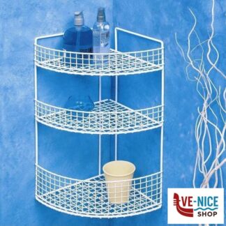 MENSOLA BAGNO NEW ANGOLO 3PIANI PLASTIFICATA FILTEX altri accessori 1 pezzi