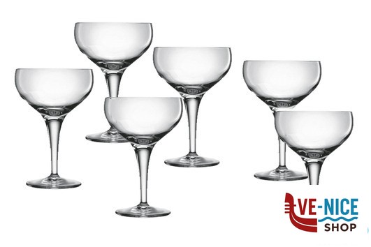 servizi MICHELANGELO-CONFEZIONE 6 COPPE CL22,5 10287-02 BORMIOLI LUIGI