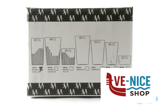 plastica MILANO - BICCHIERE HIGHBALL CL 42 CM 6,98 H.15,1 SAN FM-57 BREVETTI WAF - immagine 2