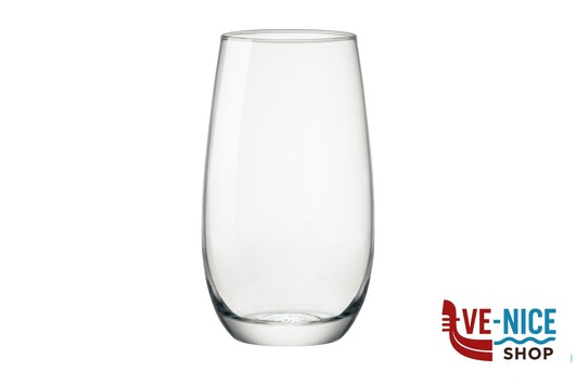 vetro MILANO - CONFEZIONE 12 BICCHIERI COOLER VETRO TEMPERATO CL 40 H.13 CM. 7,5 BORMIOLI ROCCO