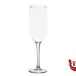 vetro MILANO - CONFEZIONE 12 CALICI FLUTE VETRO TEMPERATO CL 17 H.19,6 CM. 5,8 BORMIOLI ROCCO