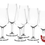 vetro MILANO - CONFEZIONE 6 CALICI TEMPERATI VINO BIANCO CL 44  117115BCQ021990 BORMIOLI ROCCO