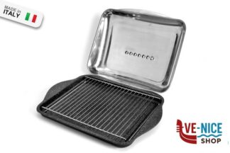 inox MINERAL STEAM GRILL GRIGLIA CON COPERCHIO BONIOTTI SRL