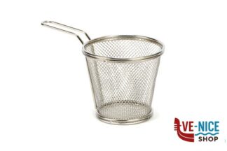 acciaio MINI CESTO INOX PER FRITTI TONDO CM10 ILSA