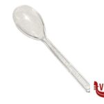 plastica MINI CUCCHIAINO PLA TRASPARENTE  CM 10 CONFEZIONE DA 50 PEZZI GOLD PLAST