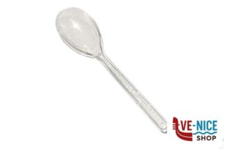 plastica MINI CUCCHIAINO PLA TRASPARENTE CM 10 CONFEZIONE DA 50 PEZZI GOLD PLAST