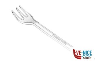 plastica MINI FORCHETTINA PLA TRASPARENTE CM 10 CONFEZIONE DA 50 PEZZI GOLD PLAST