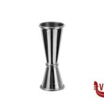 agitatori MIXING - MISURINO JIGGER JAP SILVER CONO PICCOLO ML.30 CONO GRANDE ML.60 C1041-MIX50 TRAINING CONSULTING S.R.L.S.