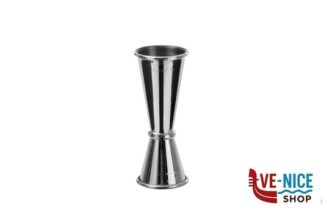 agitatori MIXING - MISURINO JIGGER JAP SILVER CONO PICCOLO ML.30 CONO GRANDE ML.60 C1041-MIX50 TRAINING CONSULTING S.R.L.S.