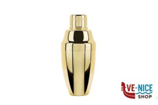 agitatori MIXING - SHAKER ORO COBBLER H.20X8 - CAPACITA' LT.0,500 PESO KG. 0,33 - C1012 TRAINING CONSULTING S.R.L.S.