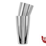 agitatori MIXING - SHAKER SILVER BOSTON H.28,5X9 - CAPACITA' LT.0,900 0,600 PESO KG. 0,40 - C102-MIX14 TRAINING CONSULTING S.R.L.S.