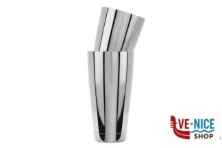 agitatori MIXING - SHAKER SILVER BOSTON H.28,5X9 - CAPACITA' LT.0,900 0,600 PESO KG. 0,40 - C102-MIX14 TRAINING CONSULTING S.R.L.S.