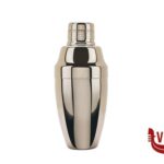 agitatori MIXING - SHAKER SILVER COBBLER H.20X8 - CAPACITA' LT.0,500 PESO KG. 0,33 - C1011-MIX10 TRAINING CONSULTING S.R.L.S.