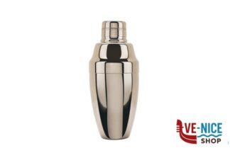 agitatori MIXING - SHAKER SILVER COBBLER H.20X8 - CAPACITA' LT.0,500 PESO KG. 0,33 - C1011-MIX10 TRAINING CONSULTING S.R.L.S.