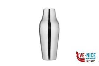 agitatori MIXING - SHAKER SILVER PARISIENNE H.22,5X8,2 - CAPACITA'ML.600 PESO KG. 0,25 - B238-MIX06 TRAINING CONSULTING S.R.L.S.