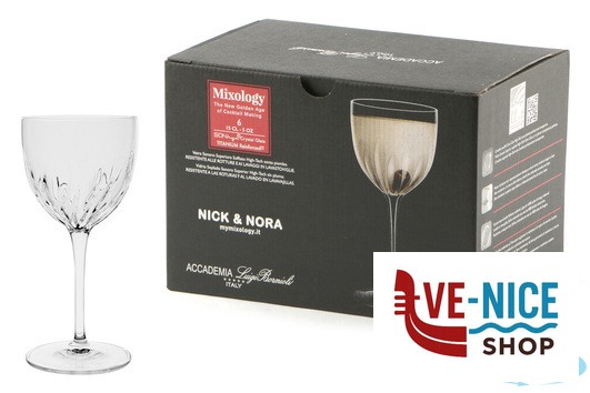 bicchieri e calici MIXOLOGY-CONFEZIONE DA 6 CALICI NICK-NORA CL.15 12671-01 BORMIOLI LUIGI - immagine 3