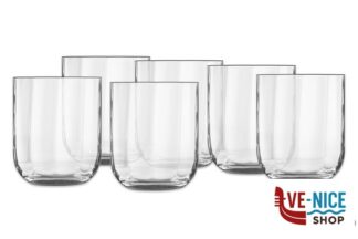 bicchiere liquore MIXOLOGY JAZZ ROCKS - CONFEZIONE 6 BICCHIERI WHISKY CL35 BORMIOLI LUIGI