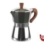 acciaio MOKARINA-CAFFETTIERA 3 TZ INDUZIONE GRIGIA IMPORT COTTURA