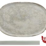porcellana MONOLITE-VASSOIO OVALE CM.33X23 FF0391982510 MESA CERAMICS LDA