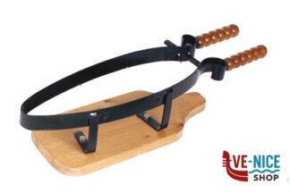 altri MORSA STRINGIPROSCIUTTO METALLO BASE LEGNO CM 62X20 310001 PANETTA CASALINGHI DI PANETTA ANTONIO