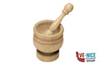 utensili vari MORTAIO LEGNO CM 13 XH.14 NATURALE 83002 PANETTA CASALINGHI DI PANETTA ANTONIO
