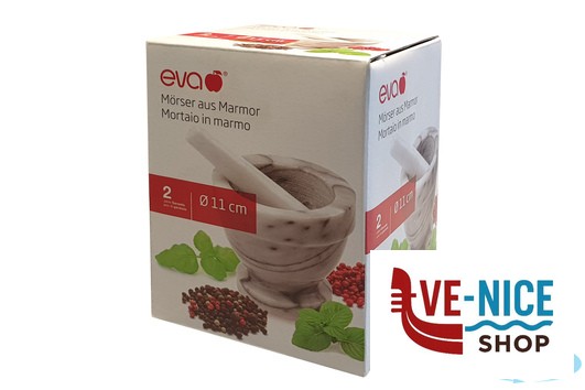 preparazione cibi MORTAIO MARMO CM 11 PICCOLO EVA - immagine 3