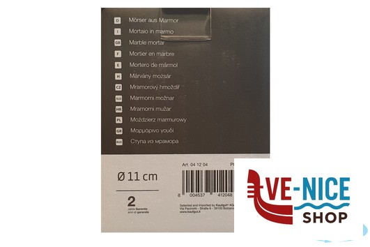 preparazione cibi MORTAIO MARMO CM 11 PICCOLO EVA - immagine 4