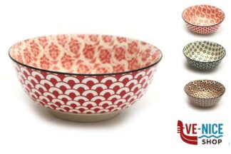 ceramica MOSAIK-COPPA CM.18 DECORI ASSORTITI RH43386-18 IMPORT TAVOLA PROFESSIONAL