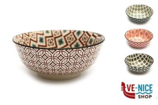 ceramica MOSAIK-COPPETTA CM.15 DECORI ASSORTITI RH43386-15 IMPORT TAVOLA PROFESSIONAL