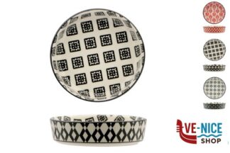 ceramica MOSAIK-CREMA CATALANA CM.12,5 H.3 COLORI ASSORTITI RH43606 IMPORT TAVOLA PROFESSIONAL