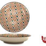 ceramica MOSAIK-PIATTO FONDO CM.20 DECORI ASSORTITI RH42929-20 IMPORT TAVOLA PROFESSIONAL