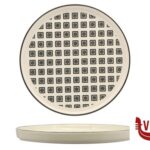 ceramica MOSAIK-PIATTO NORDIC CM.27 BLACK   RH43880-27-J99F IMPORT TAVOLA PROFESSIONAL