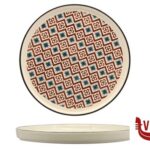 ceramica MOSAIK-PIATTO NORDIC CM.27 BROWN   RH43880-27-J56CI IMPORT TAVOLA PROFESSIONAL