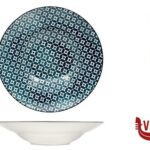 ceramica MOSAIK-PIATTO PASTA CM.27,5 INTERNO CM 17 COLORI ASSORTITI RH40654 IMPORT TAVOLA PROFESSIONAL