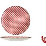 ceramica MOSAIK-PIATTO PIANO CM.20 DECORI ASSORTITI RH40069-8 IMPORT TAVOLA PROFESSIONAL