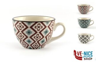 porcellana MOSAIK-TAZZA THE SENZA PIATTO DECORI ASSORTITI RH8621L IMPORT TAVOLA PROFESSIONAL