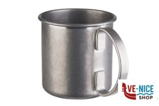 tazze mug TAZZA BARREL -MOSCOW MULE- 9 CM, H: 9 CM CL 45 ACCIAIO INOSSIDABILE ANTIK-EDELSTAHL-LOOK APS  ASSHEUER POTT GMBH E CO KG