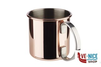 tazze mug MOSCOW MULE TAZZA 9 CM, ALTEZZA 9 CM ACCIAIO INOSSIDABILE, COLOR RAME 0,5 LITRI APS ASSHEUER POTT GMBH E CO KG